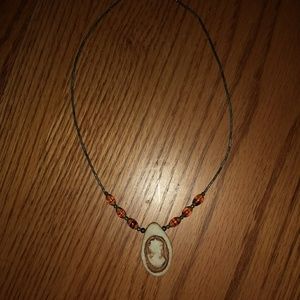 Antique Vintage Cameo necklace